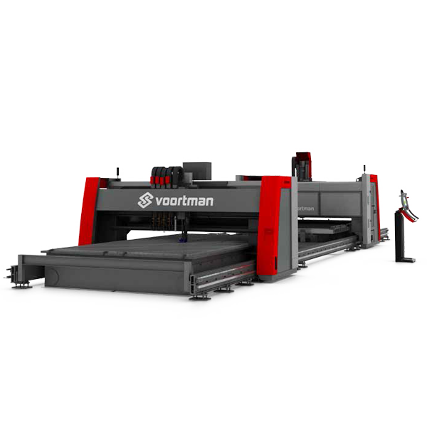 Voortman V330 - split plate cutting and drilling